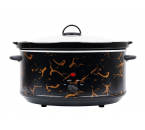 VSC01MB Hitam Penanak Perlahan Slow Cooker dengan Motif Marmer